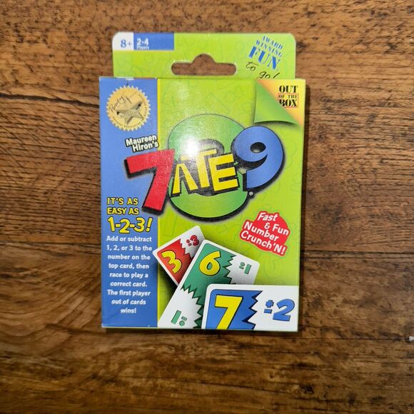 7 Ate 9 Out of the Box Card Game - Complete - Picture 1 of 2